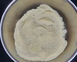 A picture of step 1 of Barley flour pudla.