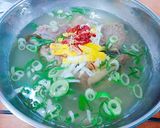 Hình bước làm 6 của món Canh sườn bò 갈비탕