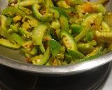 A picture of step 3 of Spiny gourd sabji.