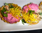 A picture of step 3 of Colourful fireless vegetable canapes chat.
