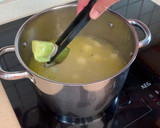 Foto del paso 9 de la receta: Crema fría de puerros y pera