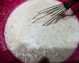 A picture of step 3 of Dehli style dahi phulki.