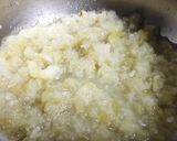 A picture of step 1 of Bottle gourd bharta.