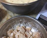 Foto del paso 4 de la receta: Budín de pan a mi estilo con dulce de batata y de membrillo