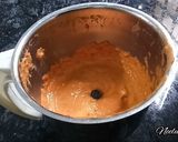 A picture of step 7 of Paneer butter masala.