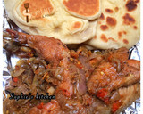 A picture of step 8 of Naan bread.