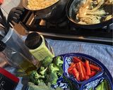 Foto del paso 1 de la receta: Fusilli con pollo y vegetales