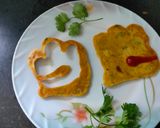 A picture of step 5 of Besan gramflour chilla.