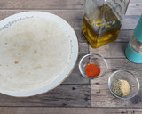 Foto del paso 1 de la receta: Triángulos de maíz o trigo saludables