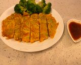 A picture of step 5 of Meat Jun (Hawaiian Korean Food).