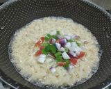 A picture of step 2 of Maggi Masala Chat.