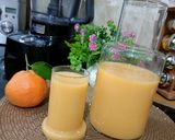 صورة لخطوة 2 من وصفة عصير المندرين و الجزر 🍊🥕