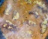 A picture of step 5 of Mahkni Kabab karahi 😋.