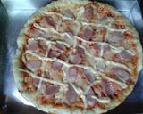 Foto langkah ke 5 dari resep Pizza sederhana.