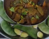पावटा वांग भाजी (Pavta Vang Bhaji Recipe In Marathi) रेसिपी स्टेप 2 फोटो 