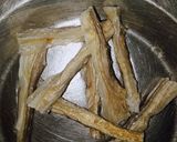 A picture of step 4 of Methi sabzi.