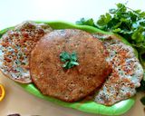 કોથમીર ઉત્તપમ જૈન (Coriander Uttapam Jain Recipe in Gujarati) રેસીપી સ્ટેપ3ફોટો