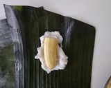 Gambar langkah 7 resipi Kuih Nagasari.