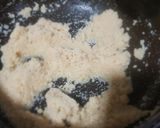 A picture of step 4 of Suji ka halwa.