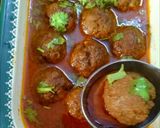 A picture of step 5 of Mutton koftay.