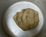 A picture of step 1 of Kambu flour pidi kolukattai/ pearl millet.