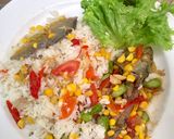 Foto langkah ke 4 dari resep Nasi Liwet Rice Cooker Super Simple.