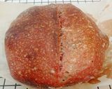 Foto langkah ke 24 dari resep Blue Spirulina Angkak Sourdough Bread.