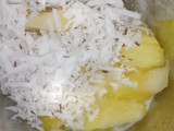 Pineapple and coconut juice
