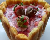 Foto del paso 11 de la receta: Torta corazón de frutillas