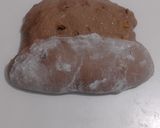 Foto langkah ke 15 dari resep Orange Peel Double Choco Sourdough Bread 74% (Open Bake Method).