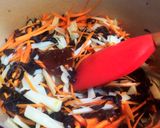 A picture of step 2 of Easy Hot and Sour Soup.