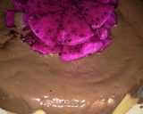 Foto langkah ke 6 dari resep Bolu buah naga lumer, tanpa oven, kukusan, ricecooker.