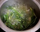 A picture of step 2 of Lemon Grass Mint Tea.