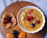 A picture of step 3 of Sweet milky fruit pie.