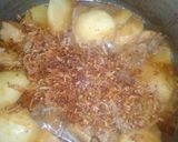 A picture of step 9 of Chicken qorma aloo.