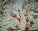 Foto del paso 6 de la receta: Foratti con salchicha salteadas