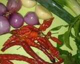 Foto langkah ke 1 dari resep Sambal bawang + terong n tahu goreng.