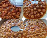 A picture of step 4 of Soya and Brinjal Curry (Gravy).