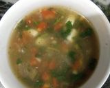 A picture of step 7 of Lemon coriander soup.