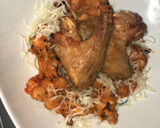 Foto del paso 6 de la receta: Garbanzos fritos con pollo