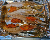Foto del paso 5 de la receta: Langosta al horno con mantequilla de cilantro