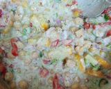 A picture of step 6 of Mango Chutney Chaat.