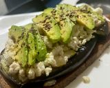 Foto del passaggio 5 della ricetta AEA Toast – Aubergine, Egg & Avocado