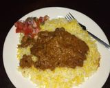 A picture of step 9 of Beef Biryani.