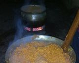 A picture of step 3 of Fire wood Jollof rice.