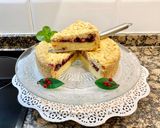 Foto del paso 14 de la receta Pastel de crema y mermelada de cerezas