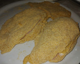 Foto del paso 5 de la receta: Pechuda de pollo rellena jamón york y queso de mahón