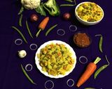 A picture of step 13 of Winter Vegetable Pulao.
