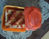 Foto langkah ke 4 dari resep ROTAS "Roti Tawar Sosis" Simple 🍕.