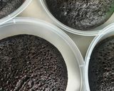Gambar langkah 5 resipi Kek Coklat Moist.